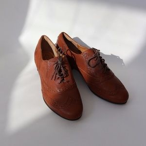 Clark's Authentic Leather Oxfords