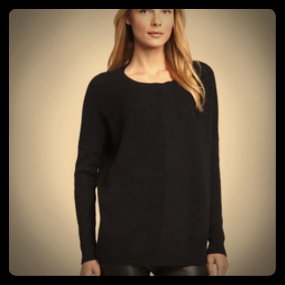 Vince. Black tunic/shirt long sleeve