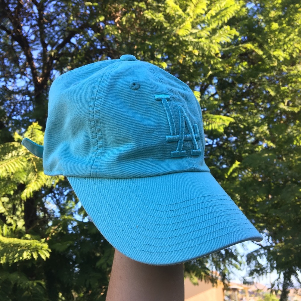 LA Dodgers Aqua Hat