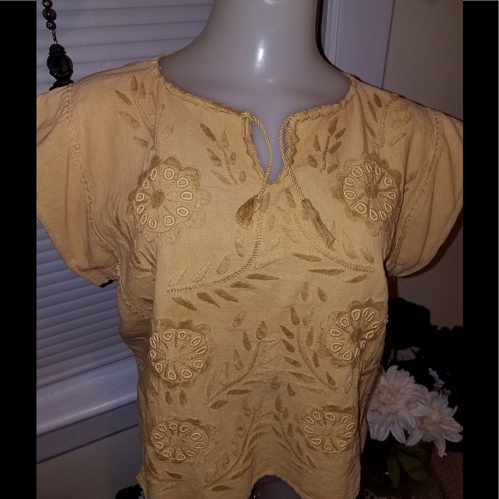 Gauze Mexican style shirt
