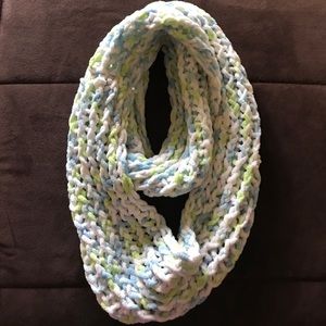 💲REDUCED💲Hand made chenille infinity scarves
