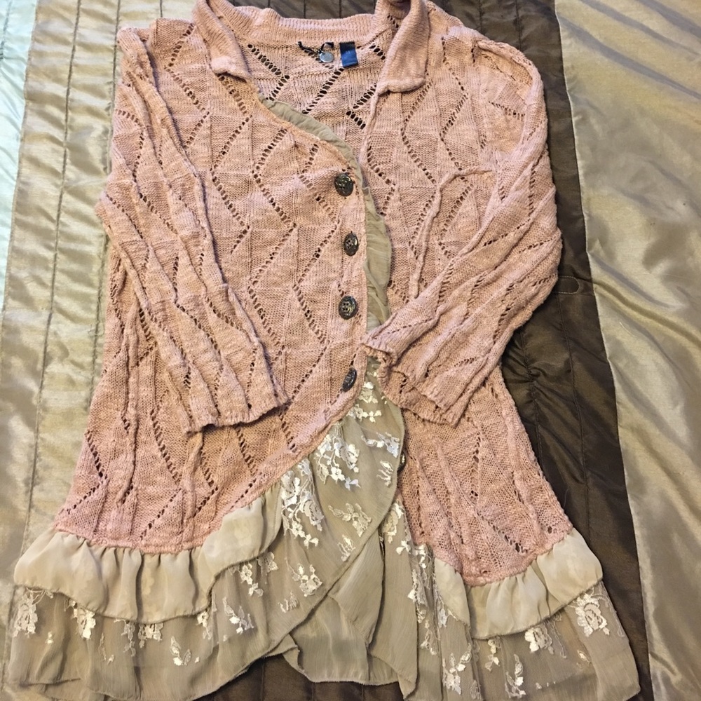 BKE sweater cardigan with 3/4 sleeves…NWOT