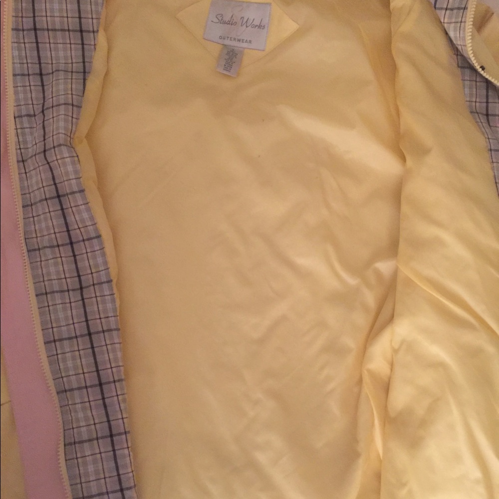 Yellow rain jacket - Picture 2 of 3