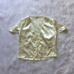 Brandy Melville silk top