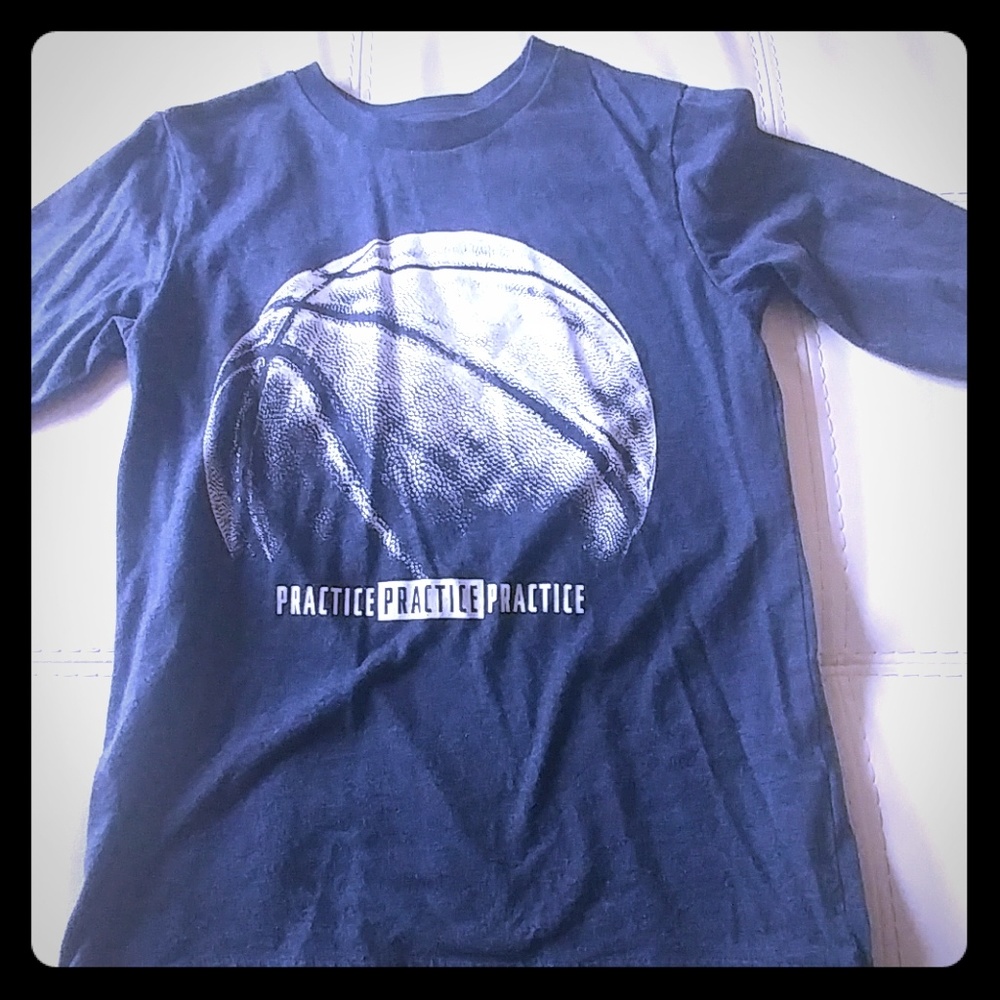 Children's Place long sleeve basketball shirt