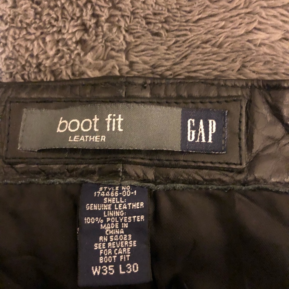 Men’s Leather Pants *Gap*