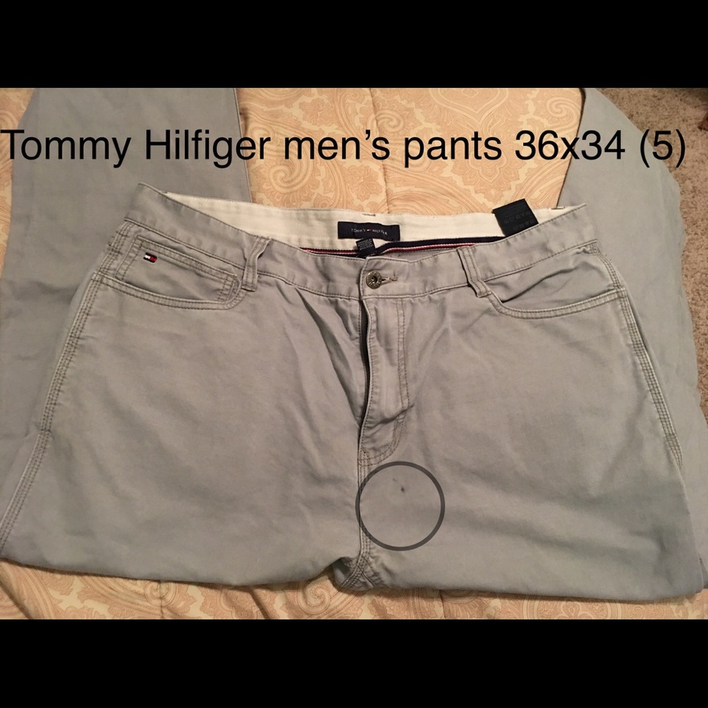 Tommy Hilfiger stretch cotton trouser pant