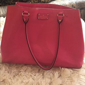 Kate spade hot pink bag