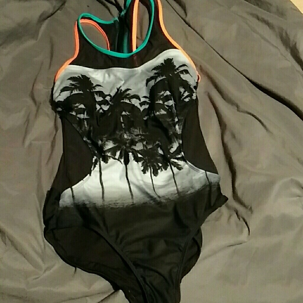 One piece bathing suit