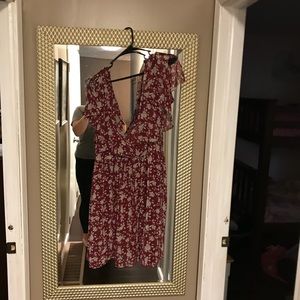 Cute fall print dress size 1x
