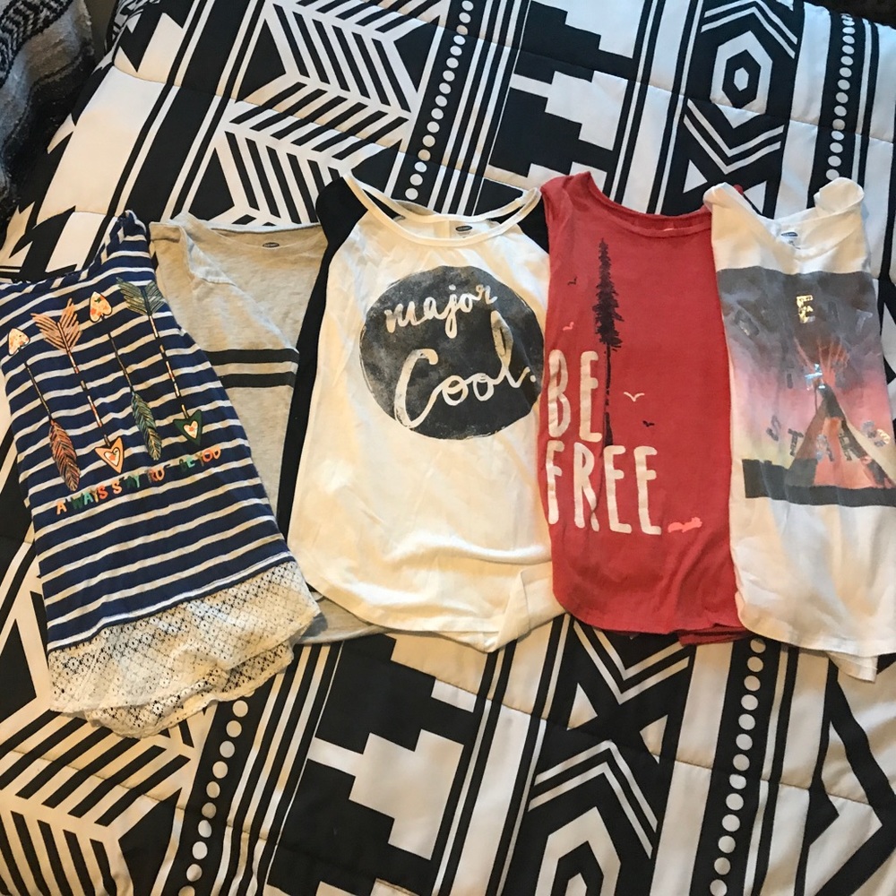 Lot of girl shirts