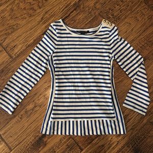 Marc by Marc Jacobs Long Sleeved Striped Top