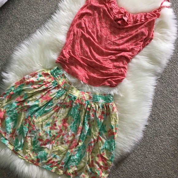American Eagle Floral Skirt size S - Picture 1 of 4