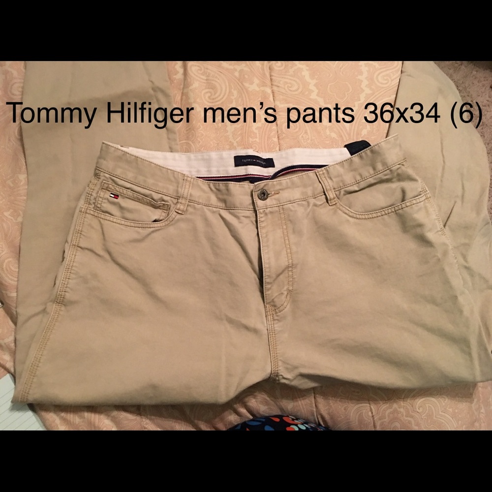 Tommy Hilfiger stretch cotton trouser - men’s
