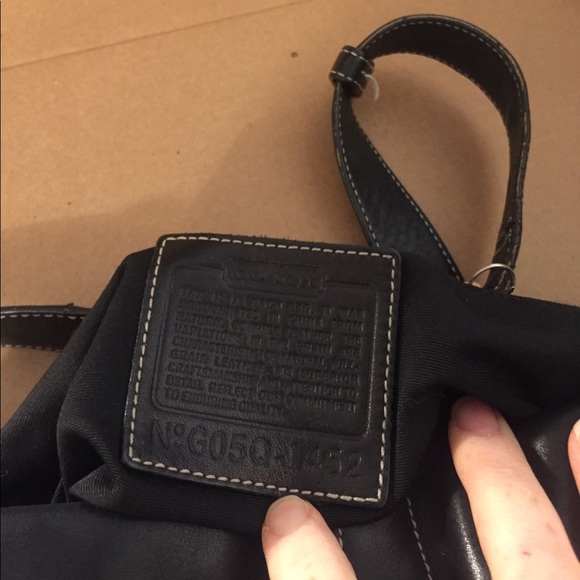 Authentic coach Handbag black leather - Picture 4 of 4