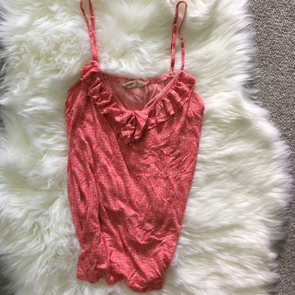 Super Soft Ruffle Tank top size M - Picture 2 of 3