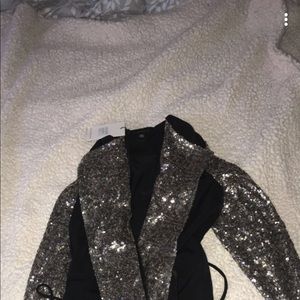 Sequin blazer