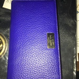 Kate Spade royal blue wallet