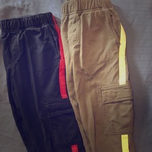 8yr Tea, cargo sweats. 2 pair.