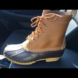 Size 8 LL bean duck boot