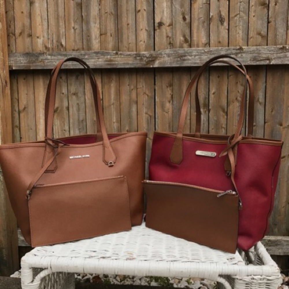 🔥REVERSIBLE FALL FAV🔥 Michael Kors Tote