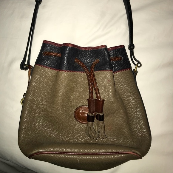 Vintage Dooney & Bourke Drawstring Bag - Picture 1 of 6