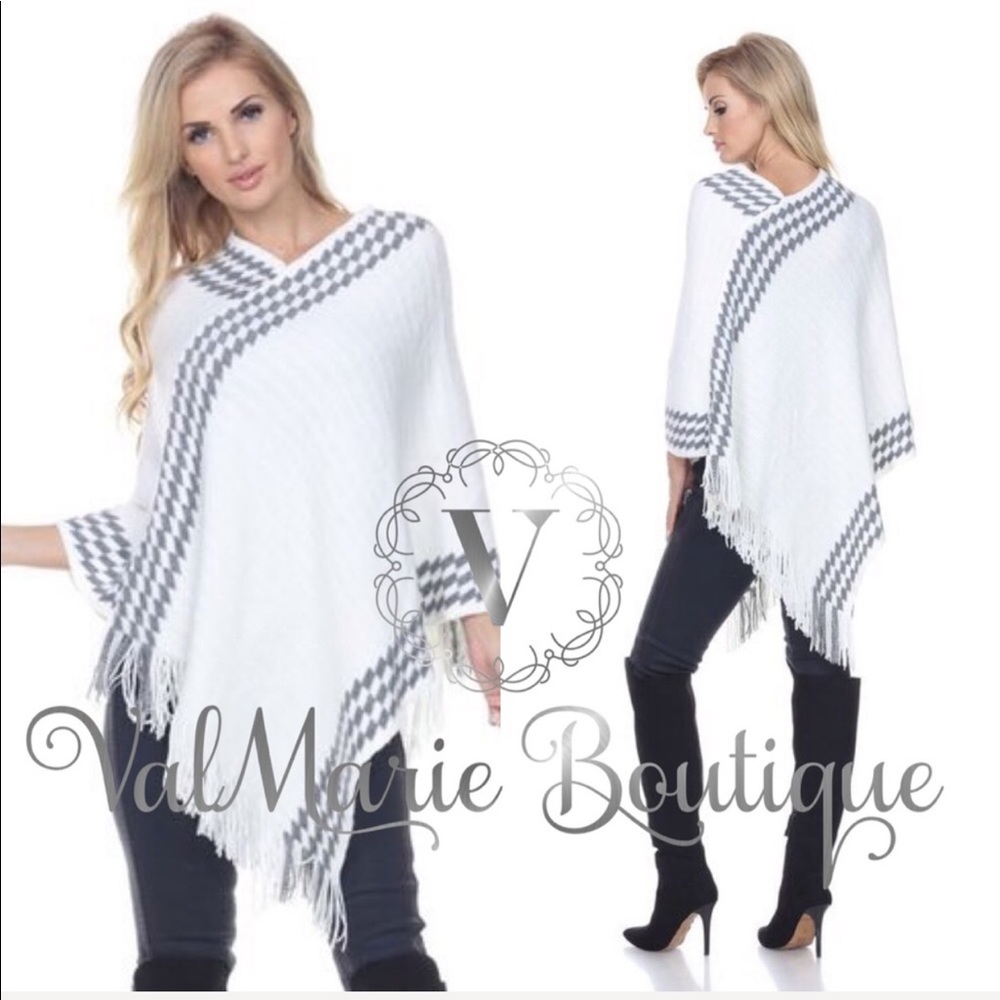 📍LAST 1- Ultra Soft Knit Poncho Cape - Picture 2 of 3