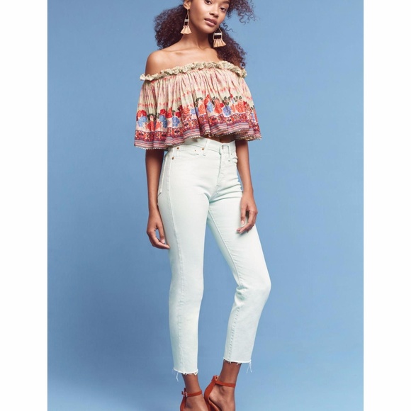 New Anthropologie BHANUNI Villa Midi Top NWT - Picture 3 of 8