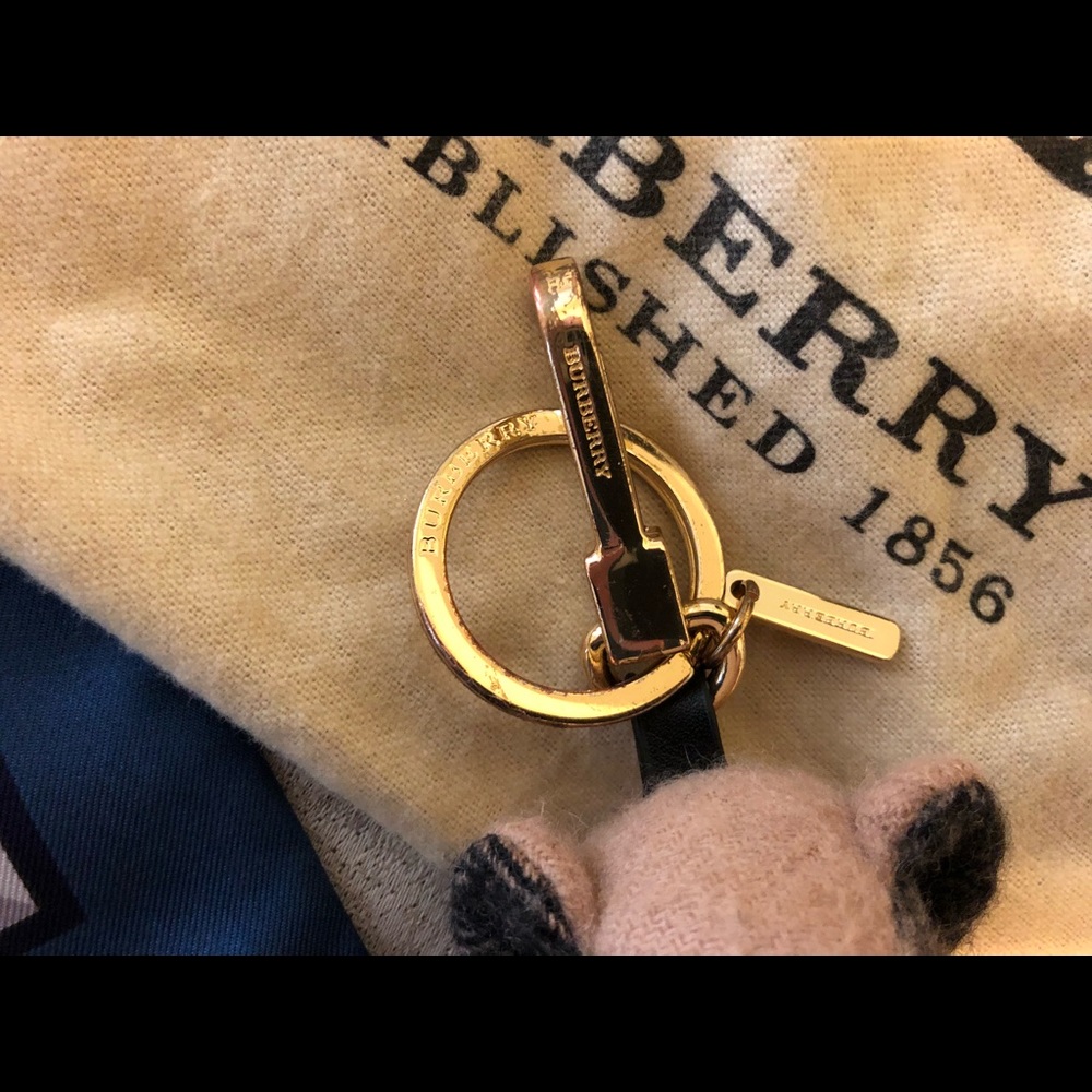 Authentic Burberry Thomas keychain