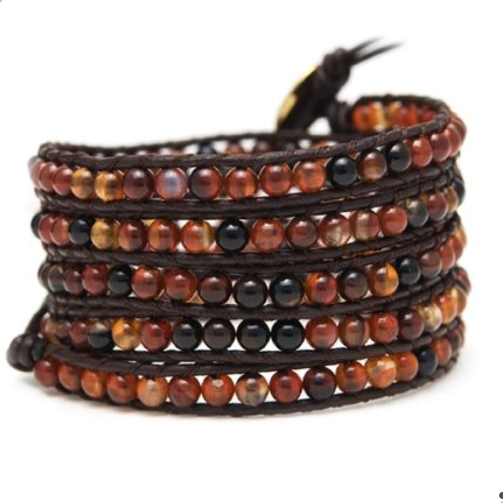 New LuLu Dharma 5 Wrap Bracelet