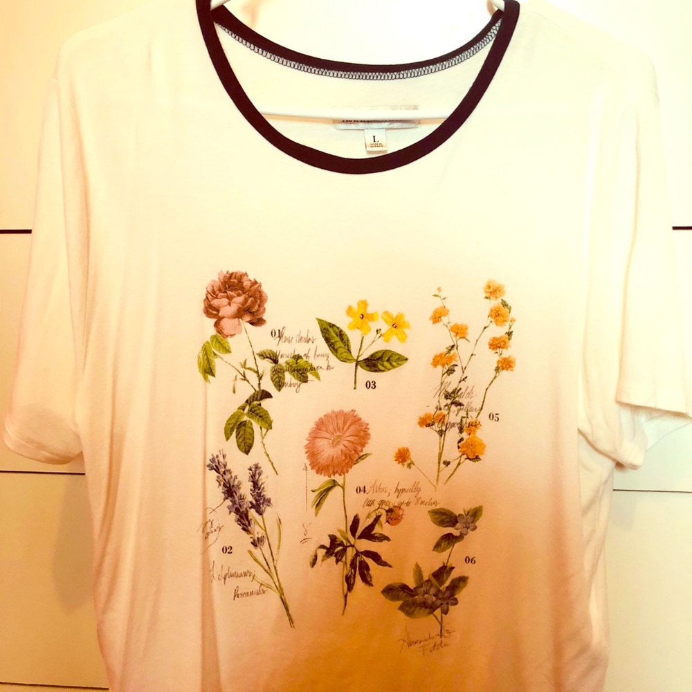 Abercrombie and Fitch flower shirt