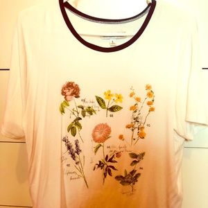 Abercrombie and Fitch flower shirt