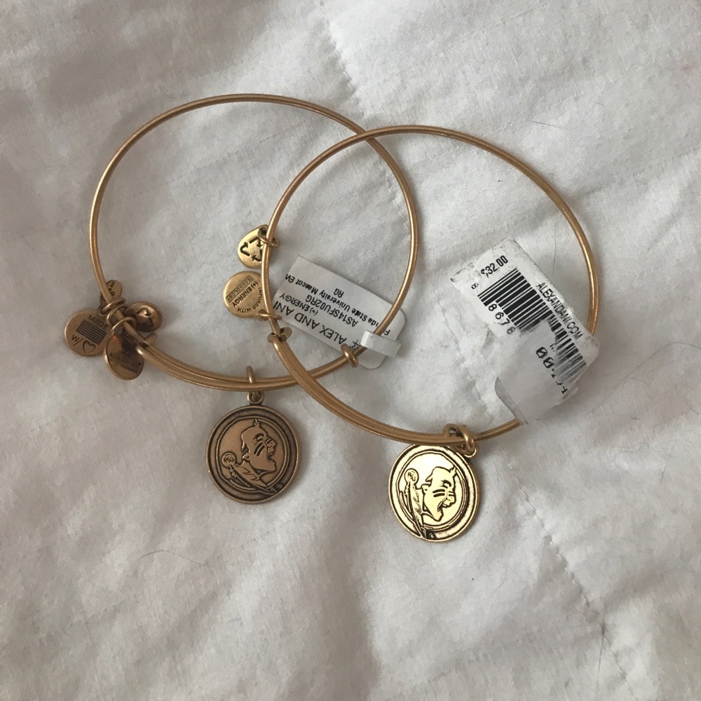 Alex and Ani Florida State U Bangles