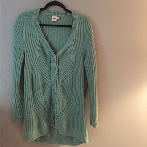 Oversized Green Knit Cardigan from Asos