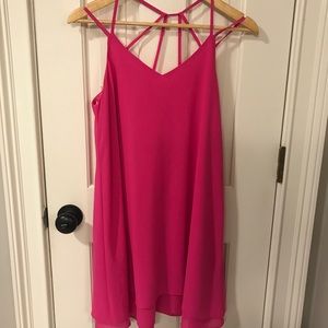 Flowy Hot Pink dress