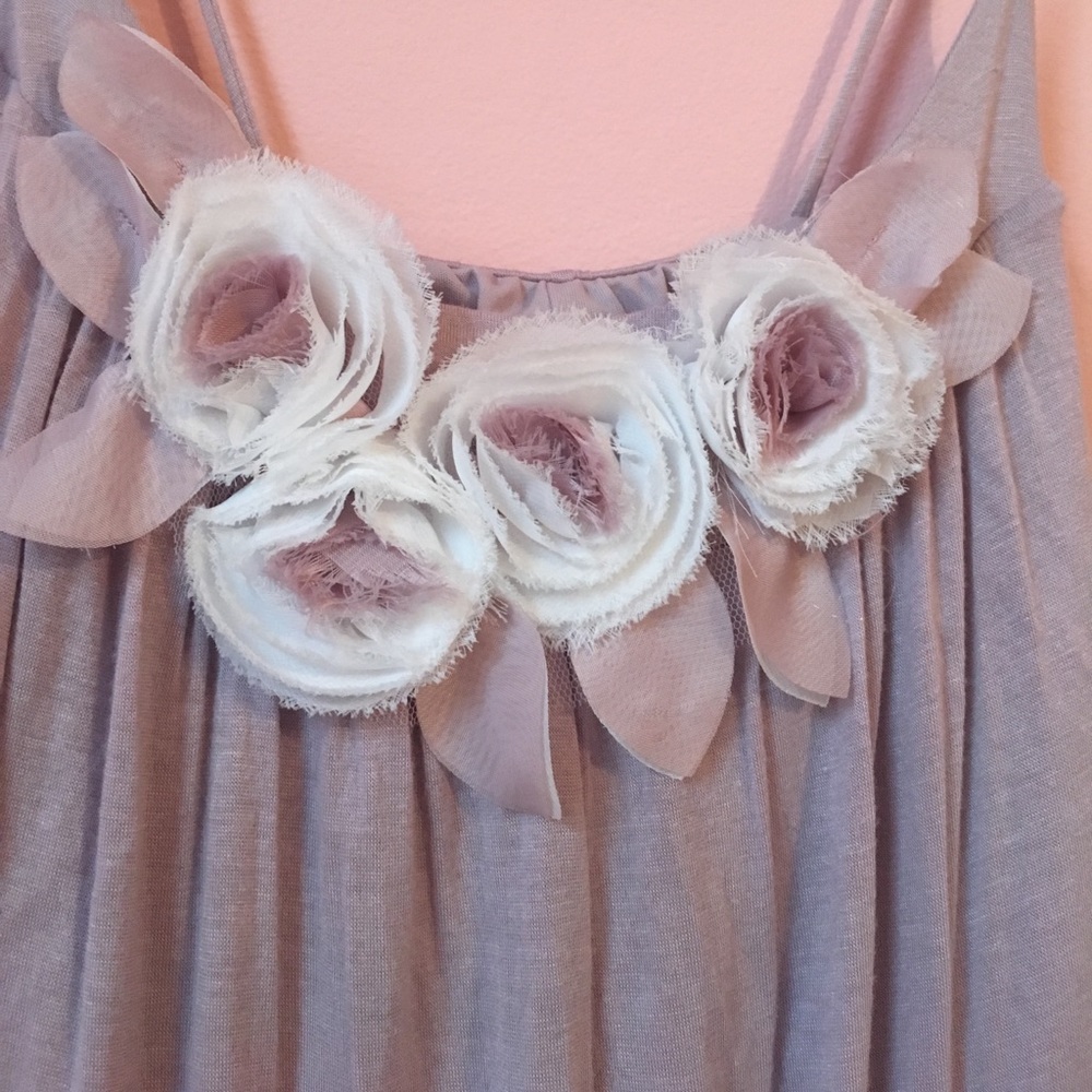 Floral Soft Tank - Picture 2 of 4