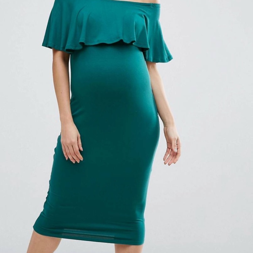 Asos maternity dress EUC