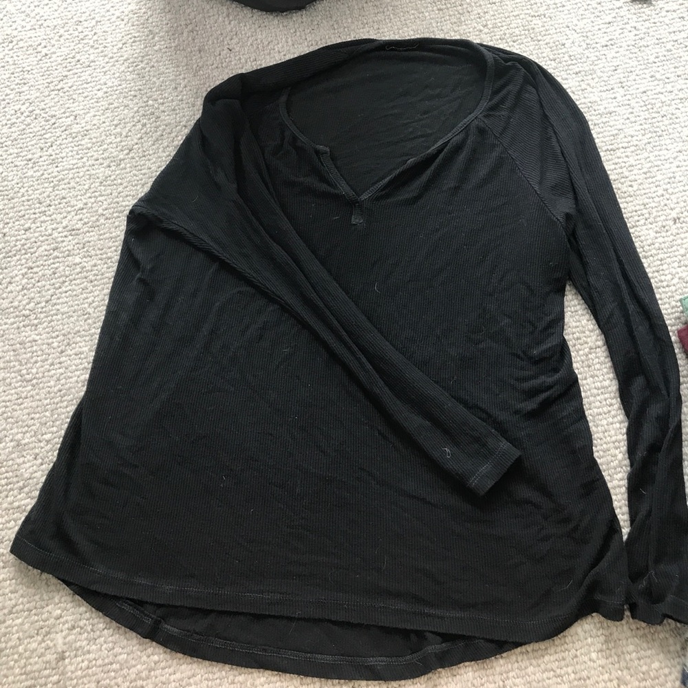 Ribbed Brandy Melville long sleeve shirt