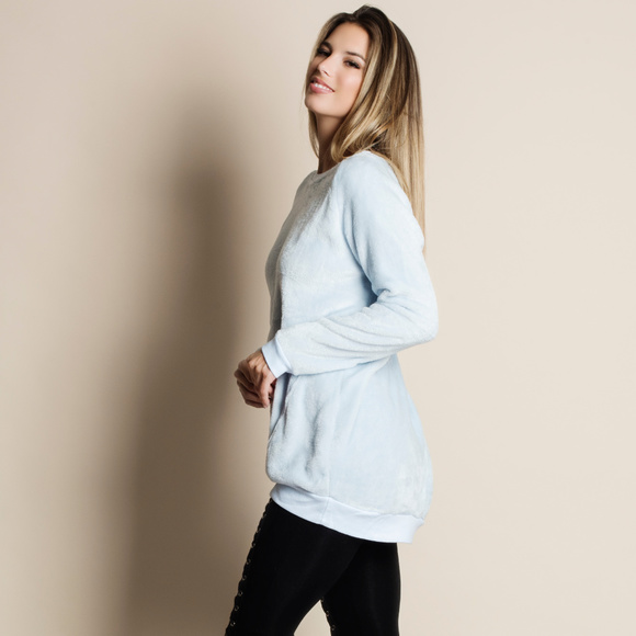 Super Soft Fuzzy Sweater - Picture 2 of 3