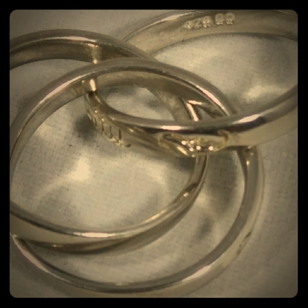 Sterling Silver Rolling Ring