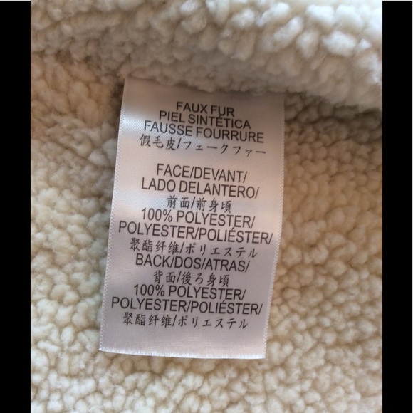 BCBGeneration FAUX SHEARLING CORDUROY JACKET NWT - Picture 6 of 8