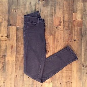 J BRAND Grey 'Skinny Leg' Denim Jeans-Size 25 EUC
