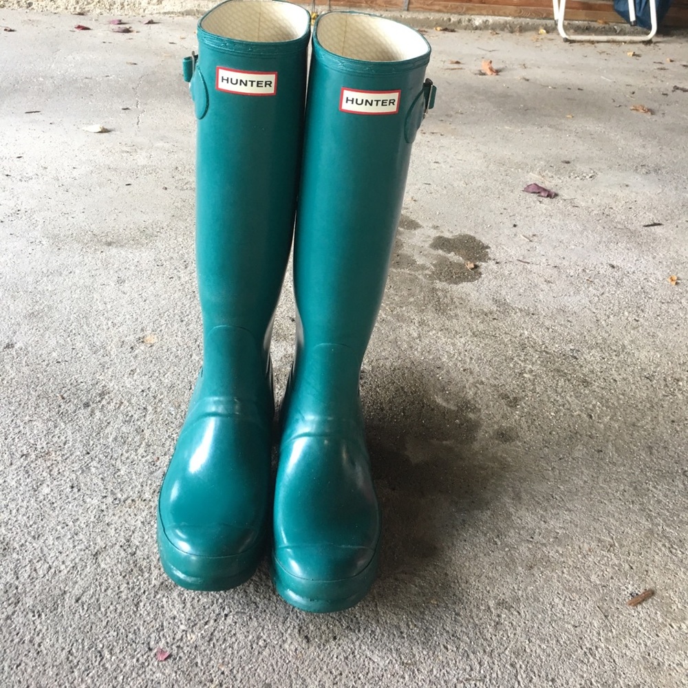 Hunter rain boots