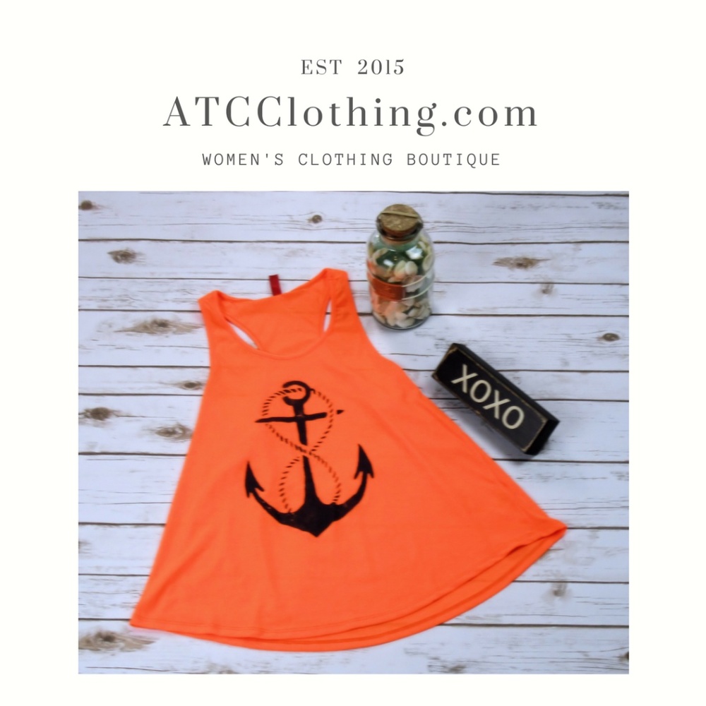Anchor Print Tank Top