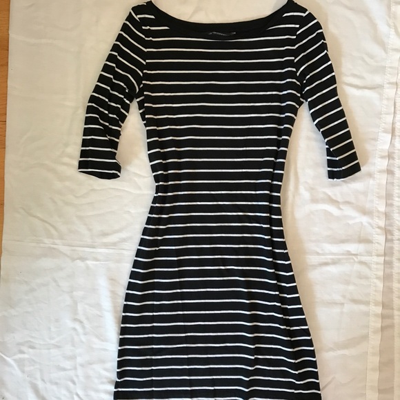 French Connection Nautical Striped Dress - Picture 1 of 4