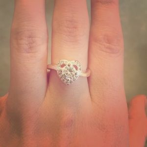 Heart ring. I think it’s a size 8.5