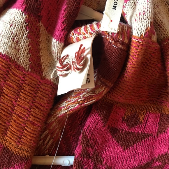 Anthropologie Moth Pom Cardigan Xs/s - Picture 4 of 5