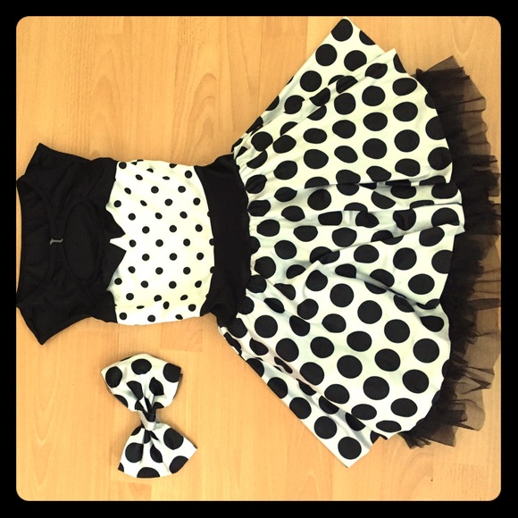 Curtain Call Costumes Costumes Black And White Polka Dot Dance