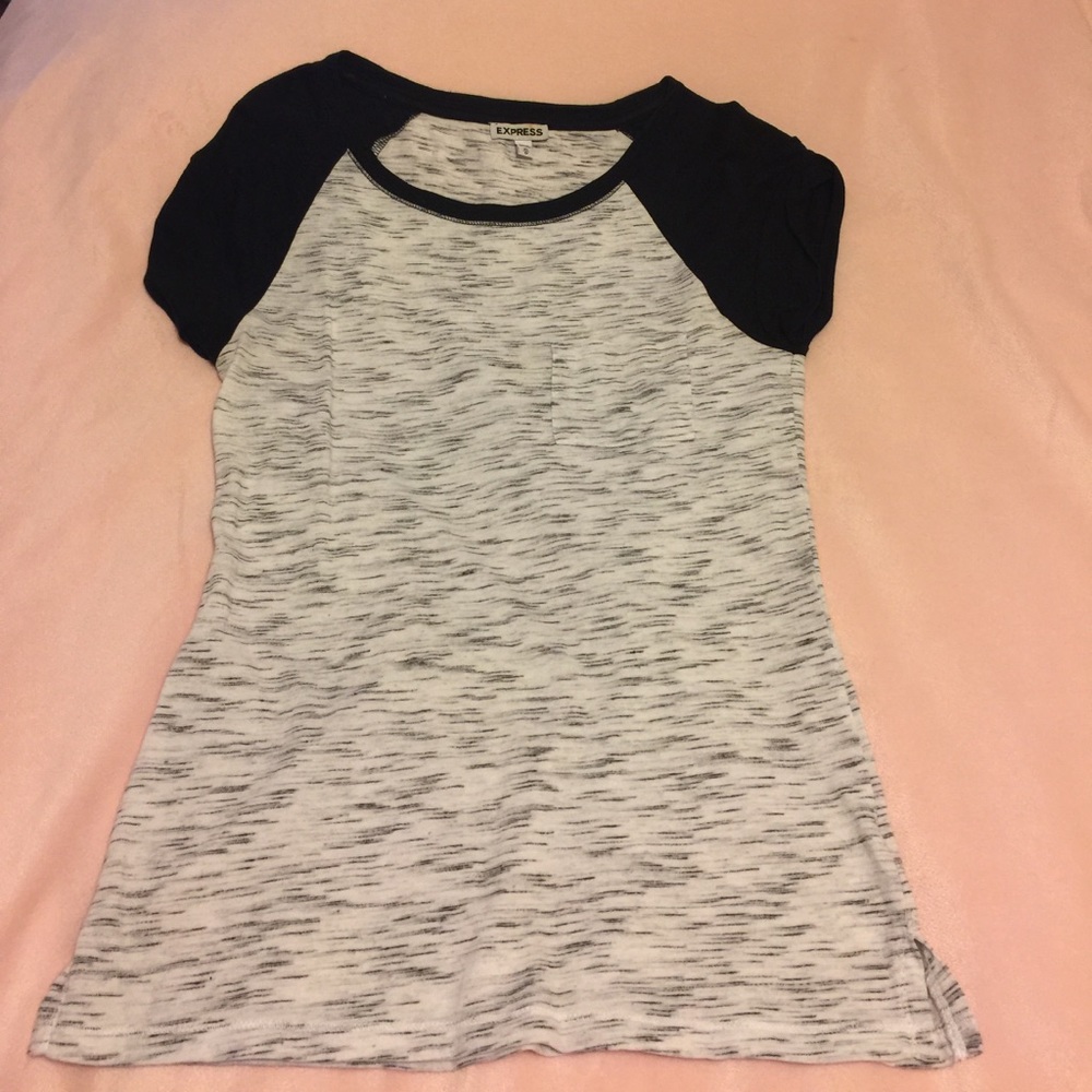 ❤️Express black and grey T-Shirt