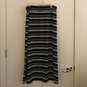 Ava & Viv maxi skirt striped